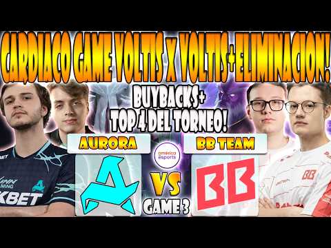 AURORA vs BB TEAM BO3[GAME 3]ELIMINACION- NIGHTFALL, LORENOF VS GPK, KIRITYCH- DREAMLEAGUE SEASON 28