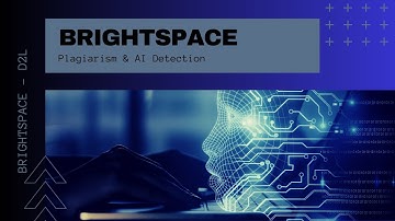 Brightspace - D2L - Plagiarism & AI Detection