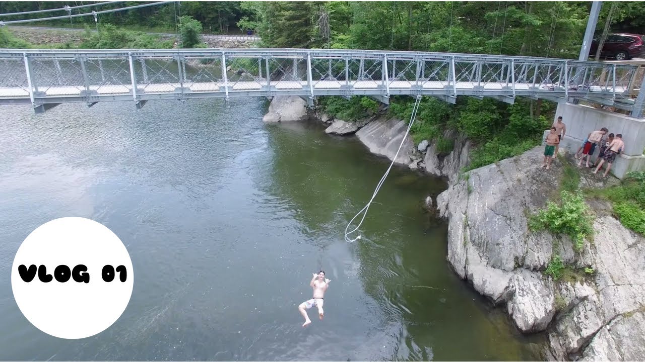 CLIFF JUMPING DAY IN VERMONT VLOG 01 YouTube