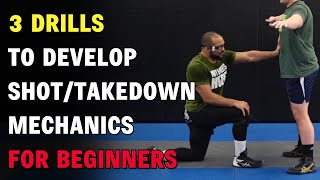 3 Drills to Develop Shot Mechanics for Takedowns in BJJ or Wrestling