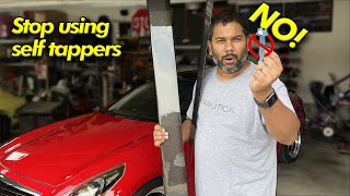 STOP SELF TAPPING SPLITTERS!  a correct way to install