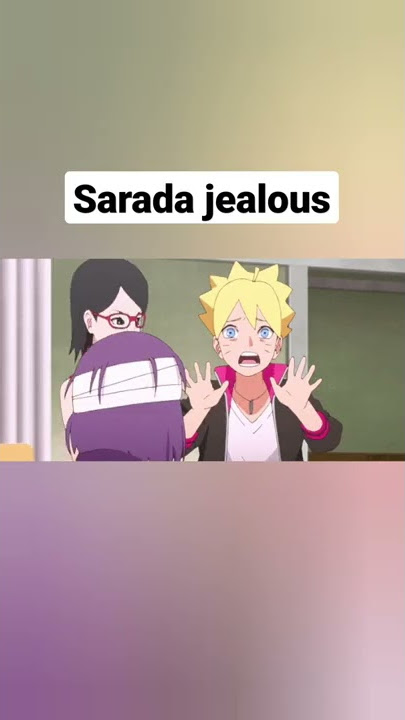 Jealous Sarada😇 #sarada #boruto