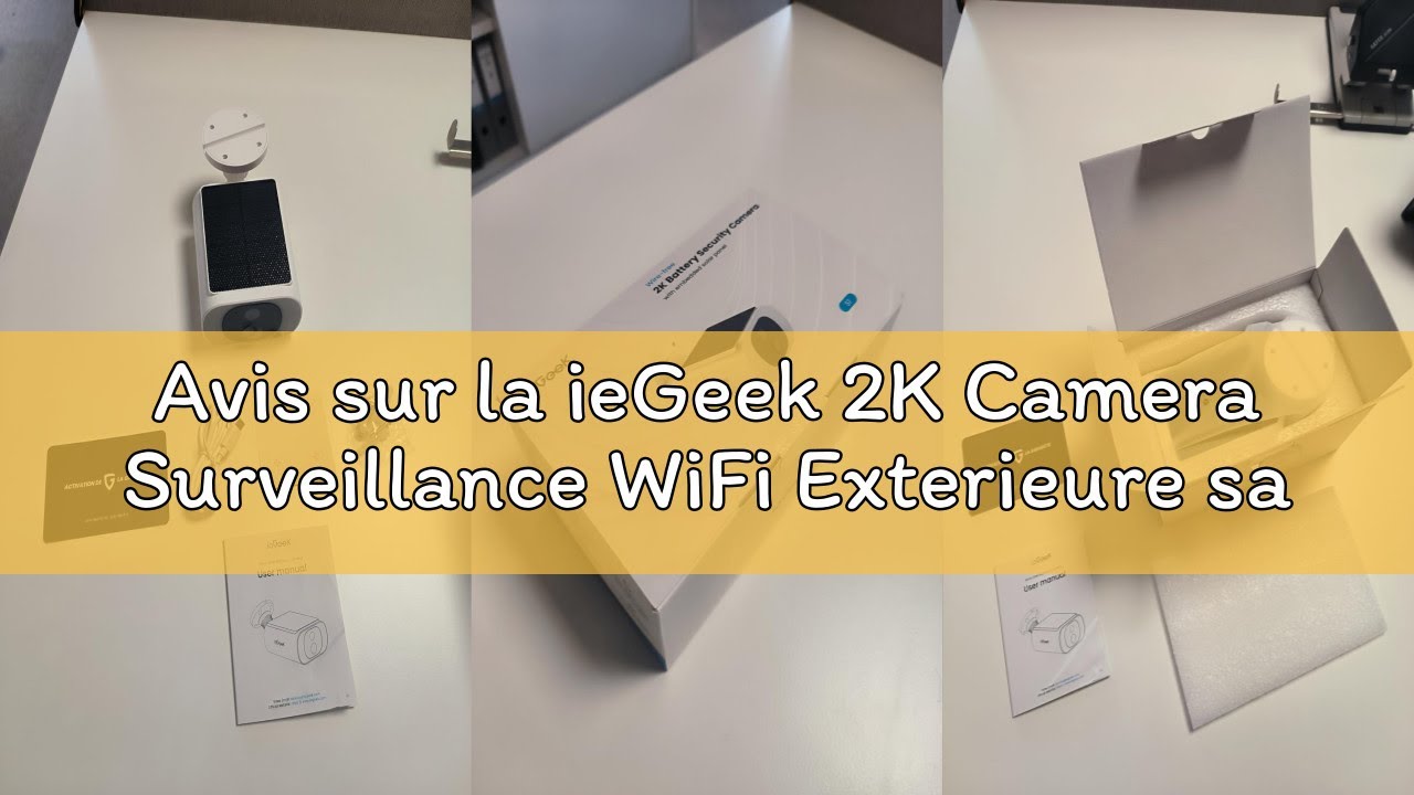 Caméra solaire extérieur : guide, conseils et modèles