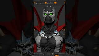 Spawn fan art, Work in progress