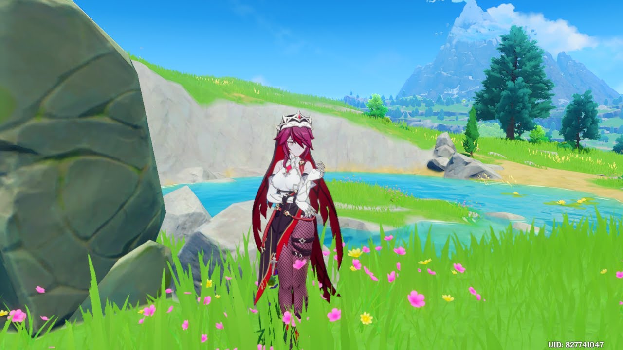 Rosaria's Tactical Teleport is So Nice⚡