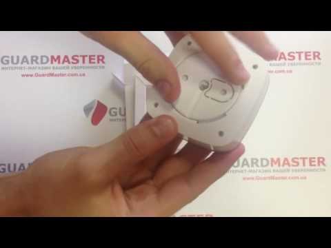 Бездротова кімнатна сирена Ajax HomeSiren white, видео 4