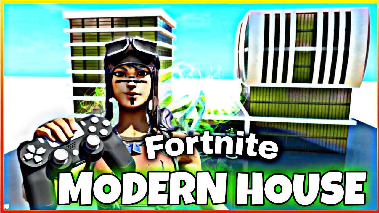 Easy MODERN HOUSE in FORTNITE... YouTube