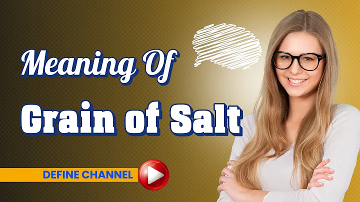 Grain of Salt Meaning: What Is Grain of Salt and Definition Of Grain of Salt? YOU SHOULD KNOW!!