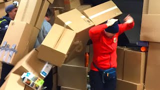 Tearing Down The Old Studio! | Cardboard Fun on Box Yourself