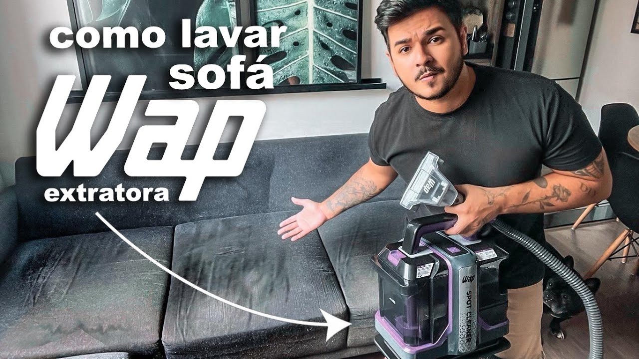 Como limpar sofá? extratora de sujeira Spot Cleaner Wap