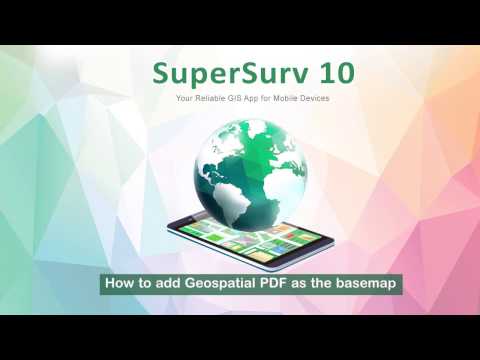 New Features in SuperSurv 10: Geospatial PDF