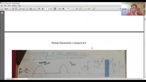 Power Electronics Video-Lecture 3