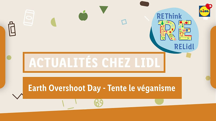 Earth Overshoot Day - Tente le véganisme | Lidl Suisse