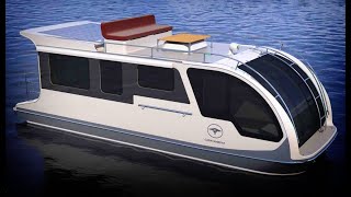 Amazing Amphibious Camper/Boat for $67,000! German Made Caravanboat Departure One