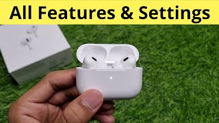 AirPods Pro 2nd Generation - All Settings \& Features (Functions) | In Hindi