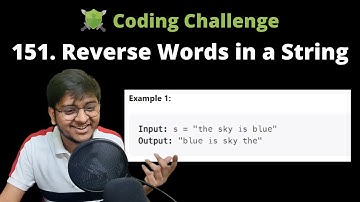 151 Reverse Words in a String | Coding Challenge | Let