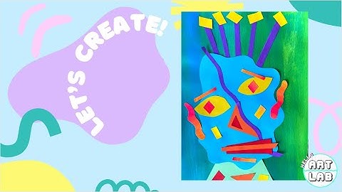 How to create a Cubism Collage Portrait - Inspired by Pablo Picasso
