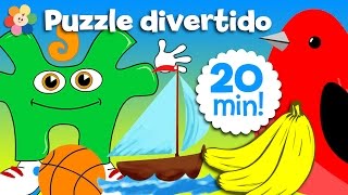 Puzzle Divertido Jogar Com Cores E Formas Compilação Babyfirst