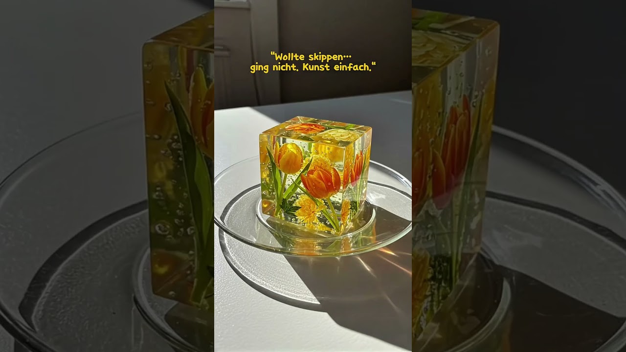 "Wollte skippen… ging nicht. Kunst einfach." 