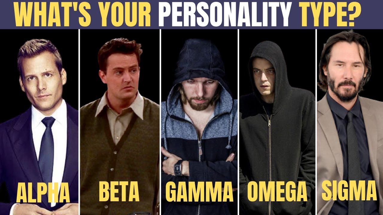 Male Personality types in hindi. Alpha vs Beta vs Gamma vs Omega vs