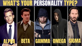 Male Personality types in hindi. Alpha vs Beta vs Gamma vs Omega vs Delta vs Sigma male in hindi.