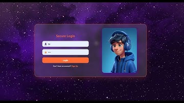 Modern Login Form Using Only HTML & CSS⭐