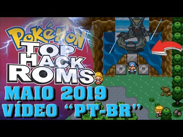 FIZ UM PACK COM AS 30 MELHORES HACK ROMS COMPLETAS DE POKÉMON EM PT-BR