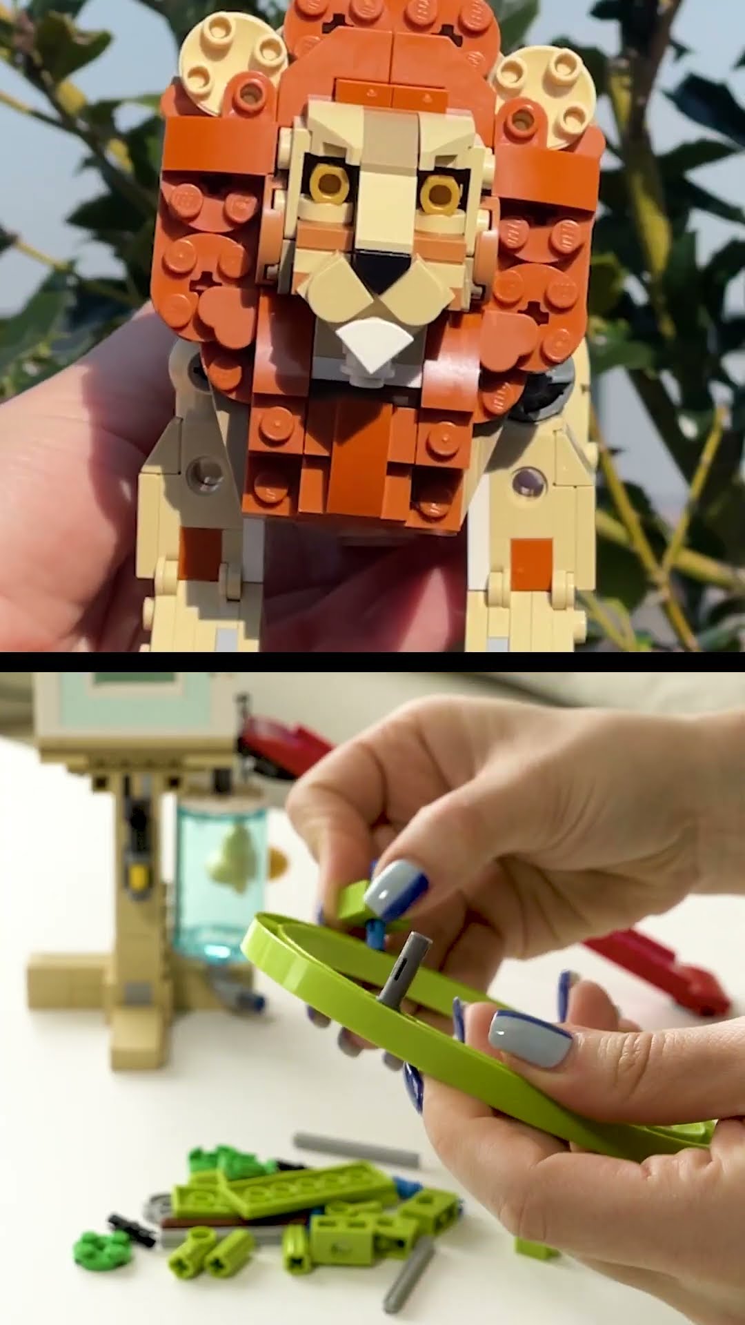 Oh, to be a LEGO hamster running on a wheel! ?? #shorts