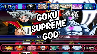 DBZ Budokai Tenkaichi 3 Ultimate ISO - GOKU SUPREME GOD MOD DBZ BT3