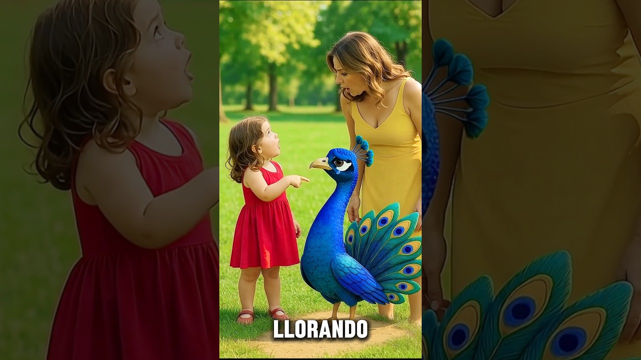 “¡Mi pavo real está llorando! 😭🦚”