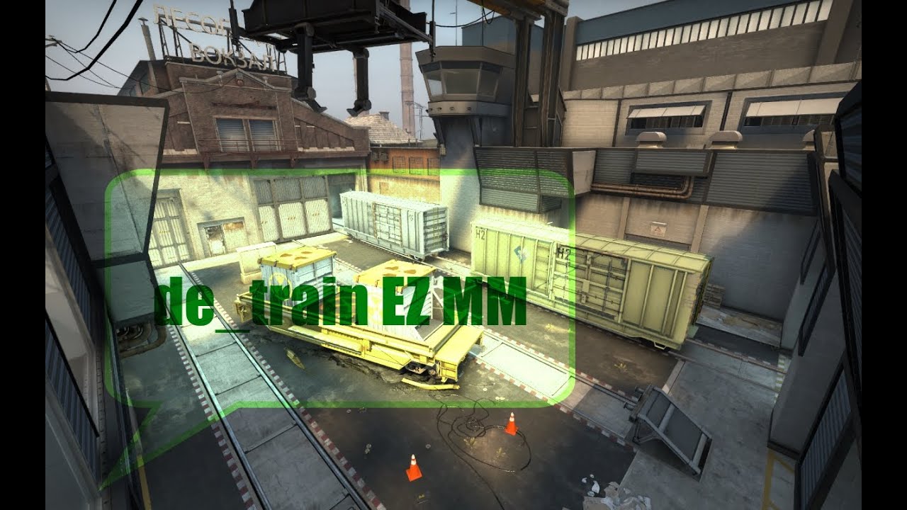 CS:GO | de_train тактики - YouTube