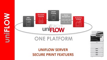 UNIFLOW SECURE PRINT FEATUERS