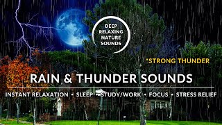 📍BEVERLY HILLS - CALIFORNIA |⚡️⛈️ RAIN + LOUD THUNDER for DEEP SLEEP | #RainSoundsForSleeping #ASMR by Deep Relaxing Nature Sounds 47 views 1 year ago 3 hours