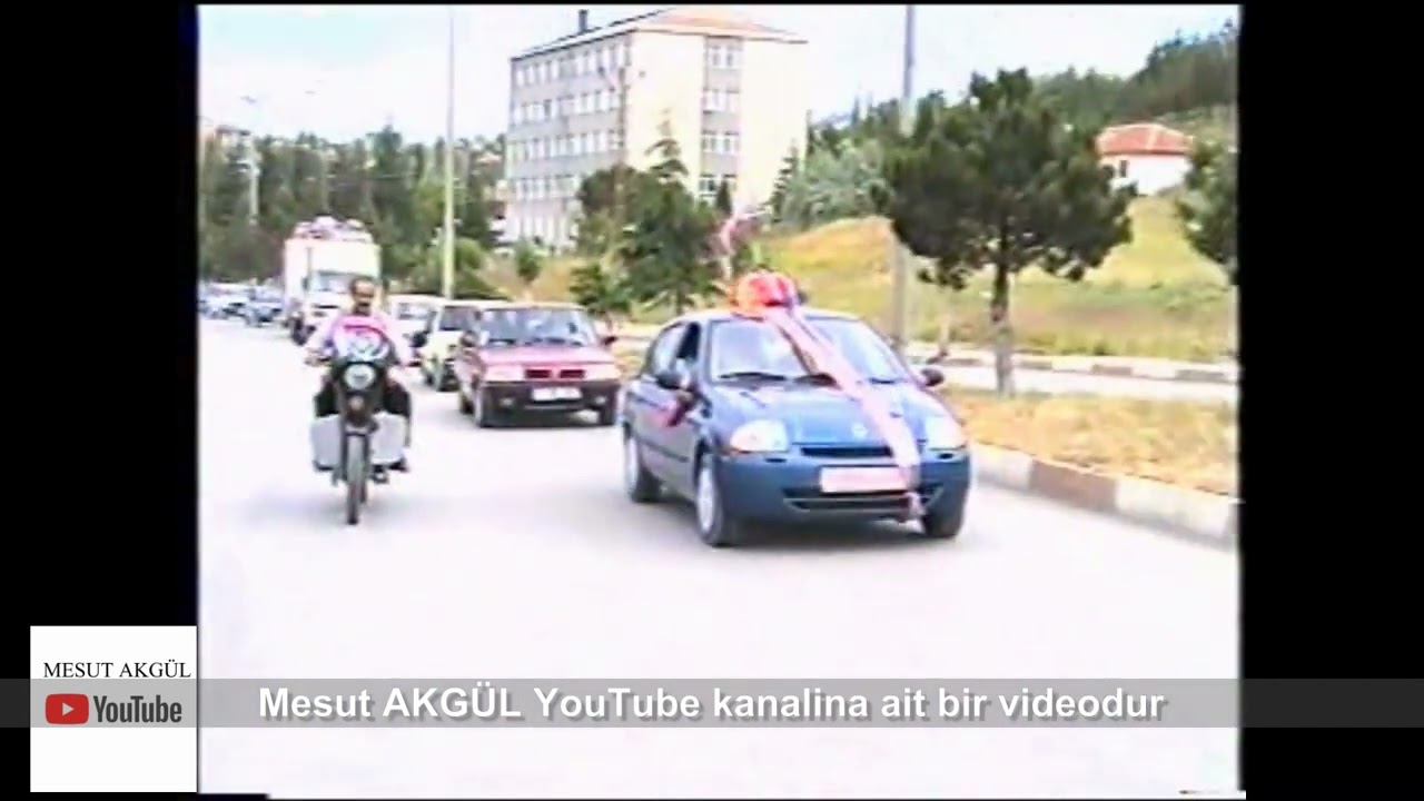 Suluova’nın Sosyal Hafızası: 2002 Yılına Ait Düğün Konvoyu Görüntüleri