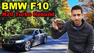How to rebuild a BMW N20 turbo and fix wastegate rattle