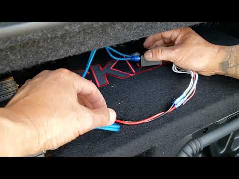 2011 Nissan Maxima Amplifier Installation using factory radio (Short Version)