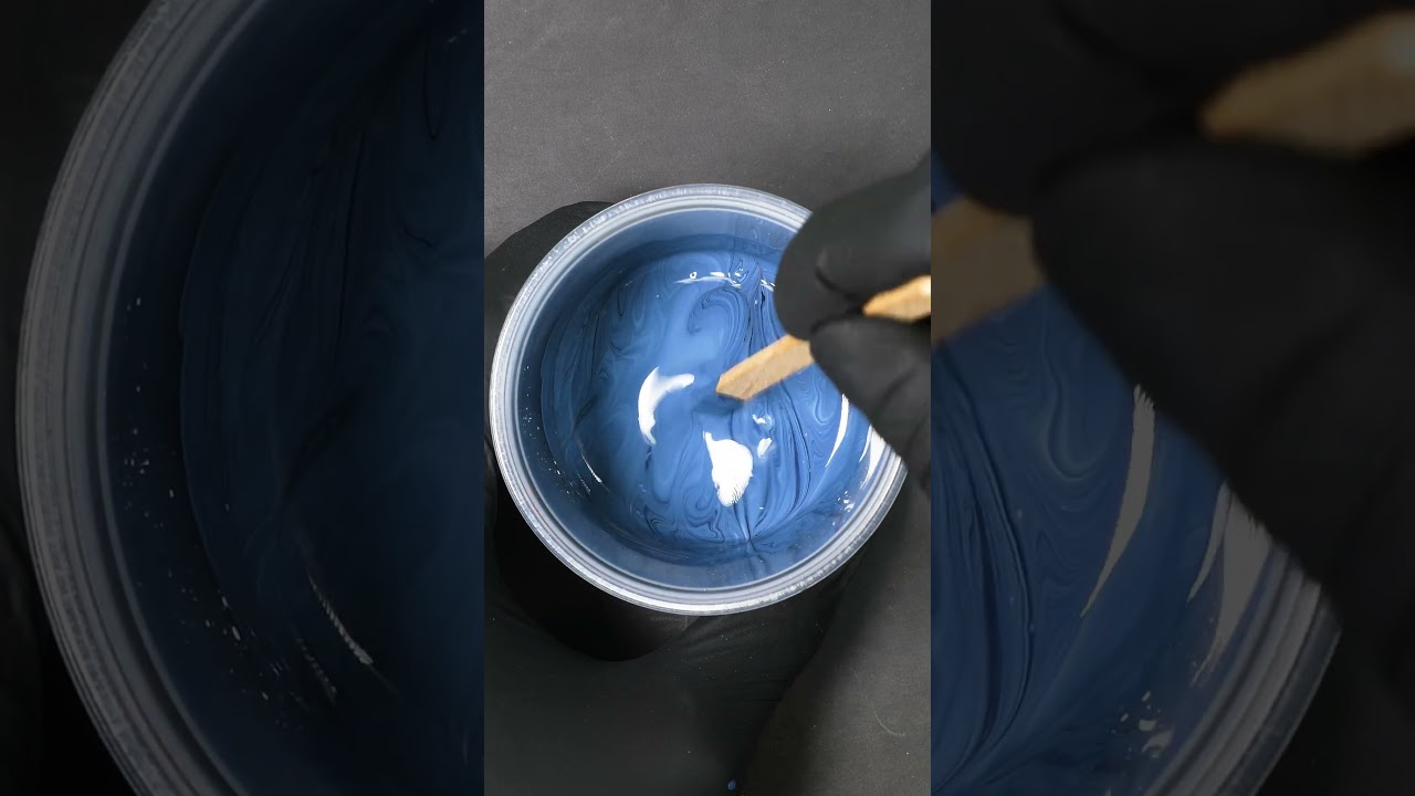 Toyota Cavalry Blue (8W2) — оригинальная смесь красок