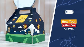 New Year Gable Box - Assembly Tutorial