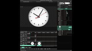 [Resolume plugin] Analog Clock (made with Wire)