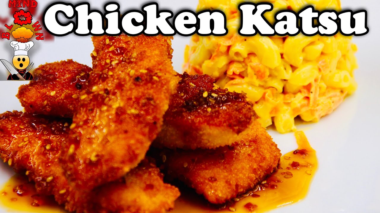 How To Make Chicken Katsu Recipe by MIND BLOWN CHEF🤯