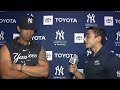 Catching up with Oswaldo Cabrera at Yankees' Spring Training