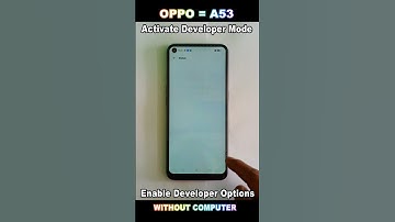 How to Enable Developer Options in OPPO A53 – Developer Settings OEM Unlocking 2025 #smartphone