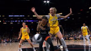 Last two minutes of Los Angeles Sparks vs Phoenix Mercury