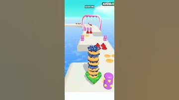 Pancake Run 192 Level ⚡ SLL GamePlay #kidsgame #game #pancakerungame #pancakerun