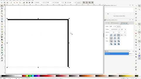 Inkscape - Fillet - Chamfer