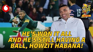 His wit is as quick as his legs and he's got banter aplenty, we got Bryan Habana | Use It or Lose It