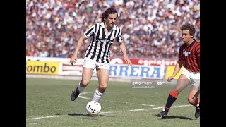 Michel Platini vs AC Milan | Mundialito 1983 | All Touches & Actions