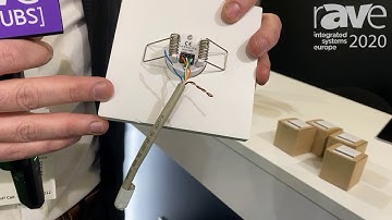 ISE 2020: Faradite Demos Volt-Free Motion Sensor 360 Designed for Use with Lighting Control Systems