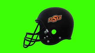 Oklahoma State Cowboys helmet Oklahoma State Orange Helmets