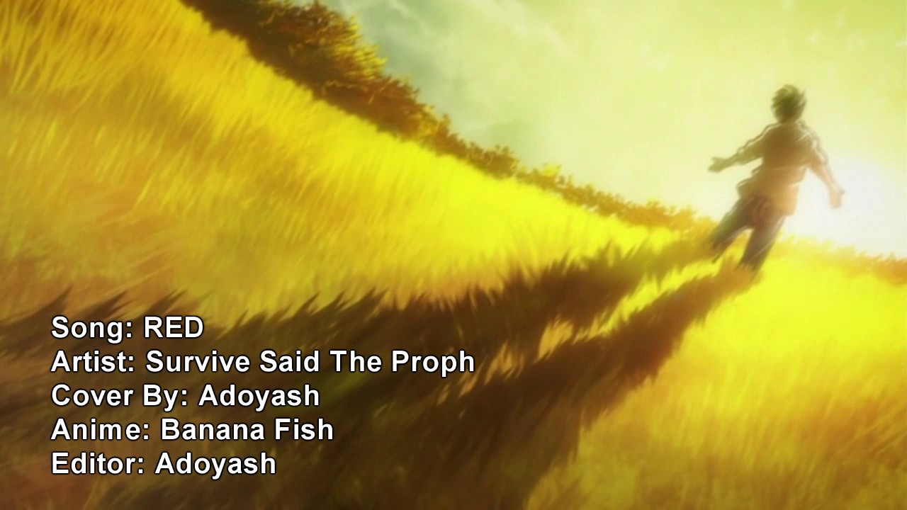 Red Banana Fish Ed2 Piano Eng Lyrics My Cover Youtube